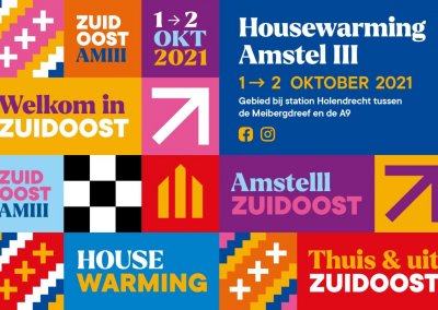 Bezoek de Housewarming Amstel III op zaterdag 2 oktober