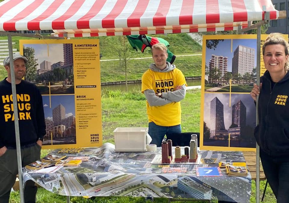 Geslaagde informatiemarkt tijdens Housewarming Amstel III