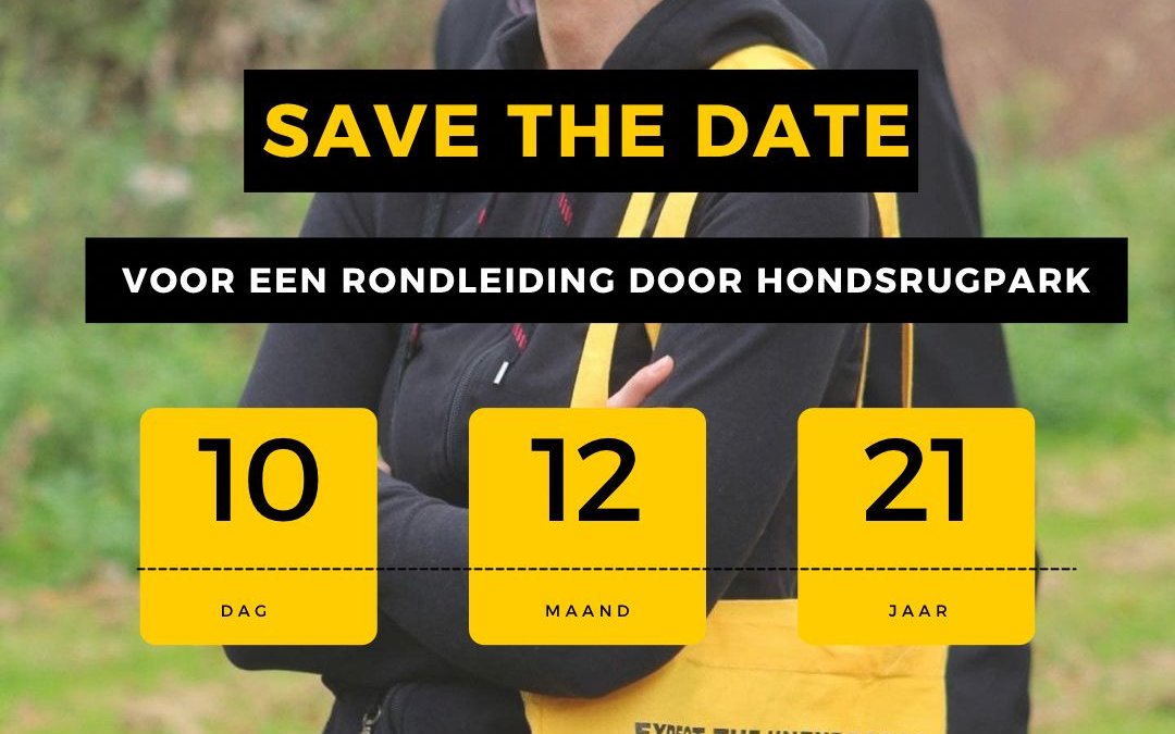 Nieuwe rondleidingen door Hondsrugpark: 10 december a.s.
