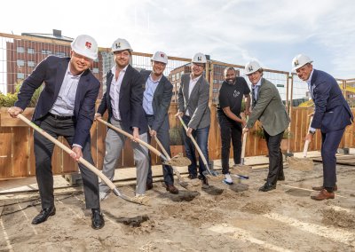 Bouw The Ensemble met 592 huurwoningen gestart