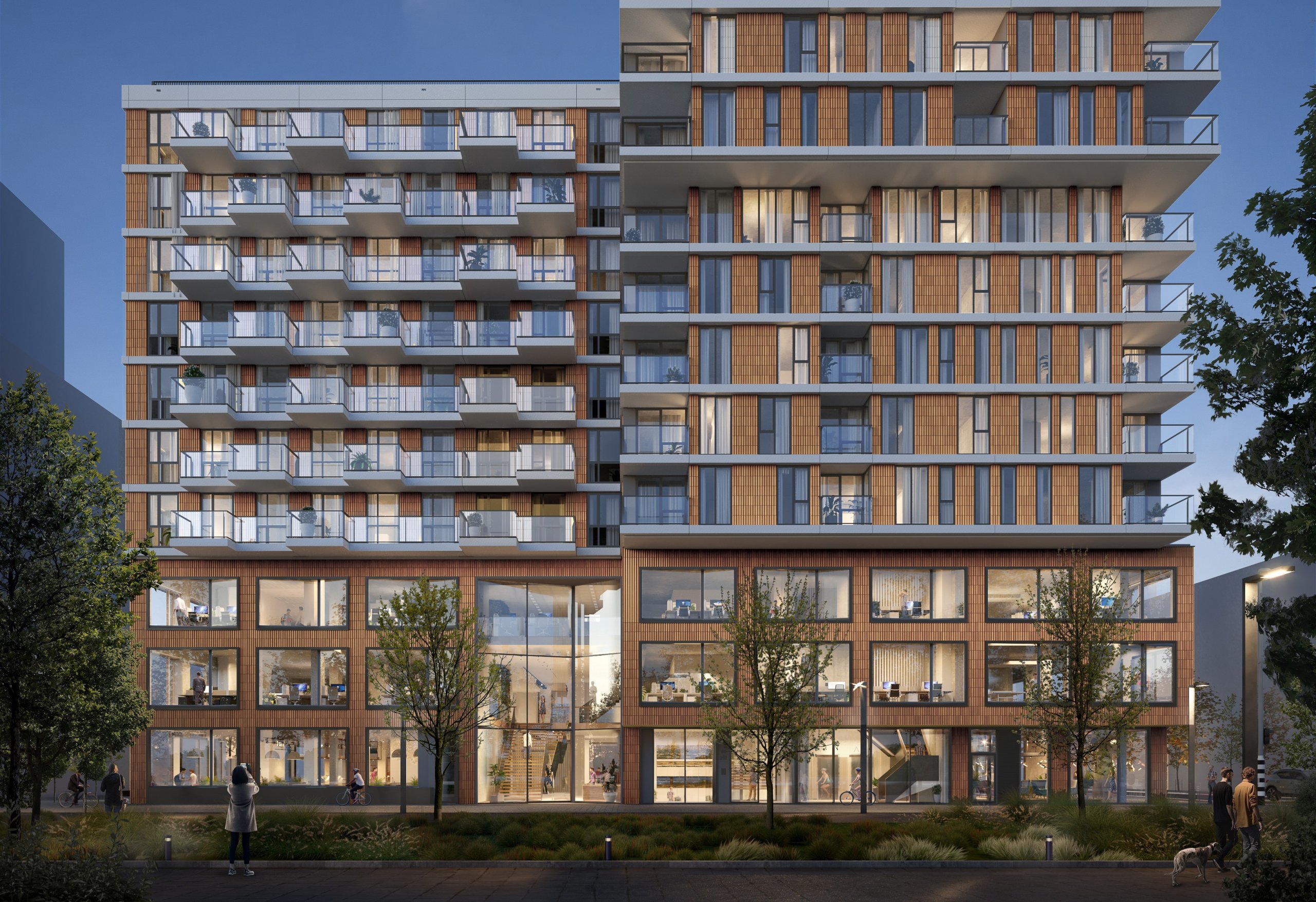 Impressie van Brisk Het gebouw