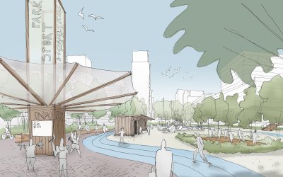 Waardering voor Schetsontwerp Hondsrugpark