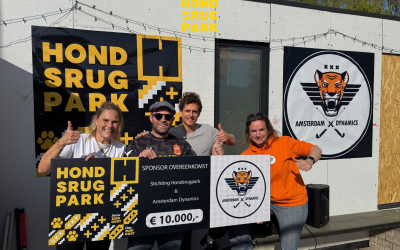 Hondsrugpark is trotse sponsor van Amsterdam Dynamics!